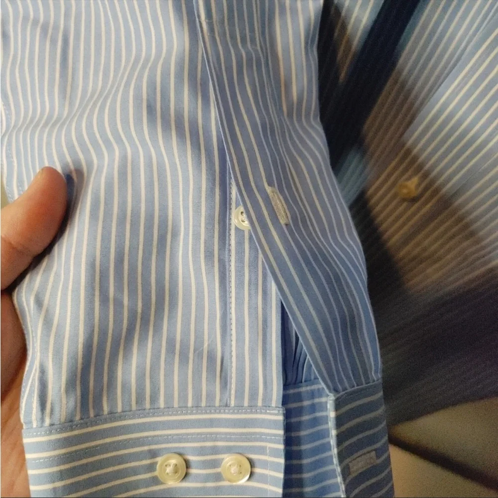 Brooks Brothers button down dress shirt, size 17-6/7 Slim Fit - Picture 3 of 3
